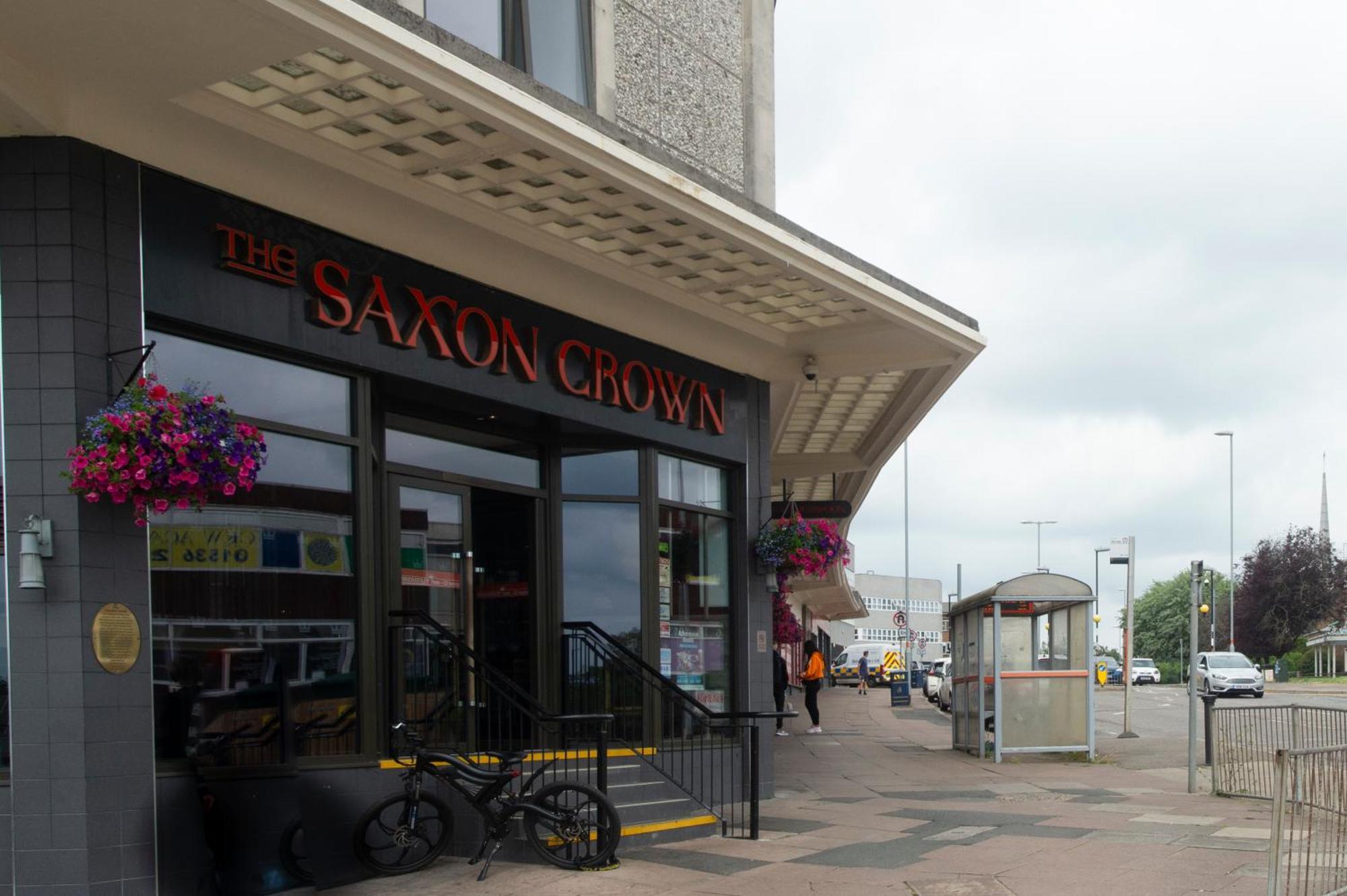The Saxon Crown Wetherspoon Corby Exterior photo